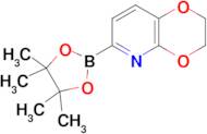 6-(4,4,5,5-Tetramethyl-1,3,2-dioxaborolan-2-yl)-2,3-dihydro-[1,4]dioxino[2,3-b]pyridine