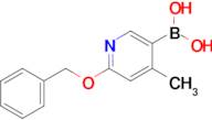 (6-(Benzyloxy)-4-methylpyridin-3-yl)boronic acid