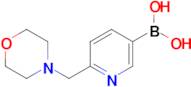 (6-(Morpholinomethyl)pyridin-3-yl)boronic acid