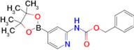 Benzyl (4-(4,4,5,5-tetramethyl-1,3,2-dioxaborolan-2-yl)pyridin-2-yl)carbamate