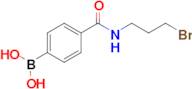 (4-((3-Bromopropyl)carbamoyl)phenyl)boronic acid