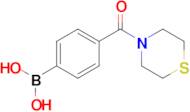 (4-(Thiomorpholine-4-carbonyl)phenyl)boronic acid