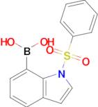 (1-(Phenylsulfonyl)-1H-indol-7-yl)boronic acid