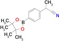 2-(4-(4,4,5,5-Tetramethyl-1,3,2-dioxaborolan-2-yl)phenyl)propanenitrile