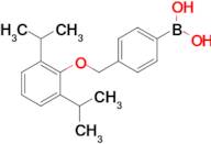 (4-((2,6-Diisopropylphenoxy)methyl)phenyl)boronic acid