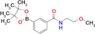 n-(2-Methoxyethyl)-3-(4,4,5,5-tetramethyl-1,3,2-dioxaborolan-2-yl)benzamide