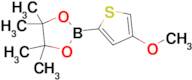 2-(4-Methoxythiophen-2-yl)-4,4,5,5-tetramethyl-1,3,2-dioxaborolane