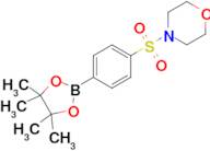 4-((4-(4,4,5,5-Tetramethyl-1,3,2-dioxaborolan-2-yl)phenyl)sulfonyl)morpholine