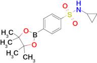 n-Cyclopropyl-4-(4,4,5,5-tetramethyl-1,3,2-dioxaborolan-2-yl)benzenesulfonamide