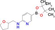 N-((Tetrahydrofuran-2-yl)methyl)-5-(4,4,5,5-tetramethyl-1,3,2-dioxaborolan-2-yl)pyridin-2-amine