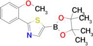 2-(2-Methoxyphenyl)-5-(4,4,5,5-tetramethyl-1,3,2-dioxaborolan-2-yl)thiazole