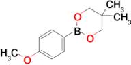 2-(4-Methoxyphenyl)-5,5-dimethyl-1,3,2-dioxaborinane