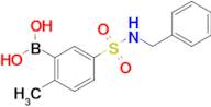 (5-(N-Benzylsulfamoyl)-2-methylphenyl)boronic acid