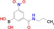 (3-Nitro-5-(propylcarbamoyl)phenyl)boronic acid