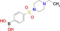 (4-((4-Ethylpiperazin-1-yl)sulfonyl)phenyl)boronic acid