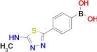 [4-[5-(Methylamino)-1,3,4-thiadiazol-2-yl]phenyl]boronic acid