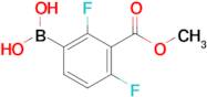 (2,4-Difluoro-3-(methoxycarbonyl)phenyl)boronic acid