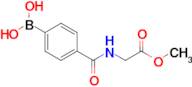 (4-((2-Methoxy-2-oxoethyl)carbamoyl)phenyl)boronic acid