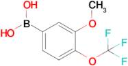 (3-Methoxy-4-(trifluoromethoxy)phenyl)boronic acid