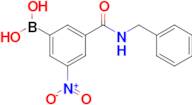 (3-(Benzylcarbamoyl)-5-nitrophenyl)boronic acid