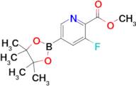 Methyl 3-fluoro-5-(4,4,5,5-tetramethyl-1,3,2-dioxaborolan-2-yl)picolinate