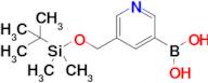 (5-(((Tert-butyldimethylsilyl)oxy)methyl)pyridin-3-yl)boronic acid