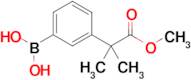 [3-(1-Methoxy-2-methyl-1-oxopropan-2-yl)phenyl]boronic acid