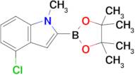 4-Chloro-1-methyl-2-(4,4,5,5-tetramethyl-1,3,2-dioxaborolan-2-yl)-1H-indole