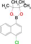 2-(4-Chloronaphthalen-1-yl)-4,4,5,5-tetramethyl-1,3,2-dioxaborolane