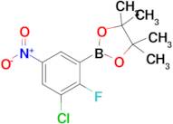 2-(3-Chloro-2-fluoro-5-nitrophenyl)-4,4,5,5-tetramethyl-1,3,2-dioxaborolane