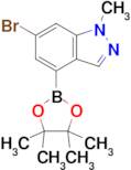 6-Bromo-1-methyl-4-(4,4,5,5-tetramethyl-1,3,2-dioxaborolan-2-yl)-1H-indazole