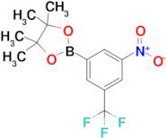 4,4,5,5-Tetramethyl-2-(3-nitro-5-(trifluoromethyl)phenyl)-1,3,2-dioxaborolane