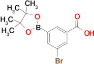 3-Bromo-5-(4,4,5,5-tetramethyl-1,3,2-dioxaborolan-2-yl)benzoic acid