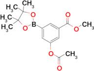 Methyl 3-acetoxy-5-(4,4,5,5-tetramethyl-1,3,2-dioxaborolan-2-yl)benzoate