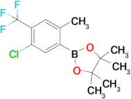 2-(5-Chloro-2-methyl-4-(trifluoromethyl)phenyl)-4,4,5,5-tetramethyl-1,3,2-dioxaborolane