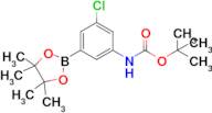 tert-Butyl (3-chloro-5-(4,4,5,5-tetramethyl-1,3,2-dioxaborolan-2-yl)phenyl)carbamate