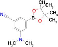 3-(Dimethylamino)-5-(4,4,5,5-tetramethyl-1,3,2-dioxaborolan-2-yl)benzonitrile