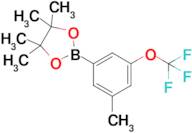 4,4,5,5-Tetramethyl-2-(3-methyl-5-(trifluoromethoxy)phenyl)-1,3,2-dioxaborolane