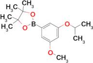 2-(3-Isopropoxy-5-methoxyphenyl)-4,4,5,5-tetramethyl-1,3,2-dioxaborolane