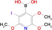 (3-Iodo-2,5,6-trimethoxypyridin-4-yl)boronic acid