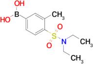 [4-(Diethylsulfamoyl)-3-methylphenyl]boronic acid