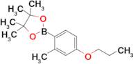 4,4,5,5-Tetramethyl-2-(2-methyl-4-propoxyphenyl)-1,3,2-dioxaborolane