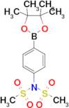 N-(Methylsulfonyl)-N-(4-(4,4,5,5-tetramethyl-1,3,2-dioxaborolan-2-yl)phenyl)methanesulfonamide