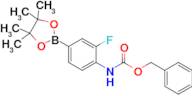 Benzyl (2-fluoro-4-(4,4,5,5-tetramethyl-1,3,2-dioxaborolan-2-yl)phenyl)carbamate