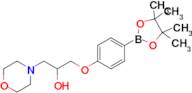 1-Morpholino-3-(4-(4,4,5,5-tetramethyl-1,3,2-dioxaborolan-2-yl)phenoxy)propan-2-ol