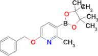 6-(Benzyloxy)-2-methyl-3-(4,4,5,5-tetramethyl-1,3,2-dioxaborolan-2-yl)pyridine