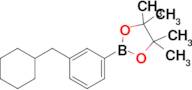 2-(3-(Cyclohexylmethyl)phenyl)-4,4,5,5-tetramethyl-1,3,2-dioxaborolane