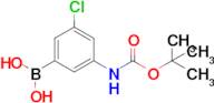 (3-{[(tert-Butoxy)carbonyl]amino}-5-chlorophenyl)boronic acid