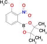 2-(3-Methoxy-2-nitrophenyl)-4,4,5,5-tetramethyl-1,3,2-dioxaborolane