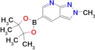 2-Methyl-5-(4,4,5,5-tetramethyl-1,3,2-dioxaborolan-2-yl)-2h-pyrazolo[3,4-b]pyridine